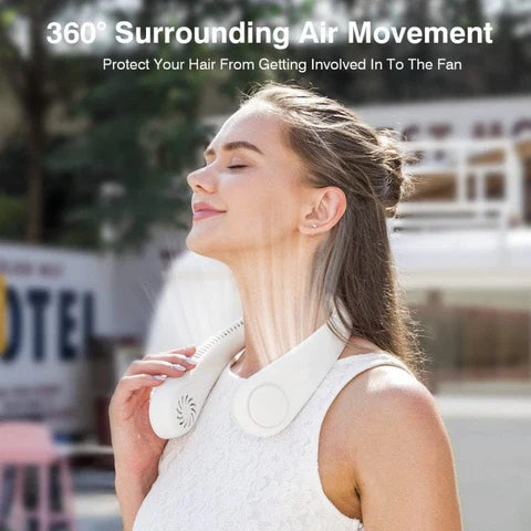 Portable Hanging Neck Fan