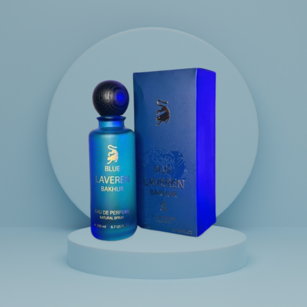 Blue Laverne Bakhur Perfume/Fragrance 200ml | عطر لافيرن بلو بخور - 200 مل للرجال والنساء